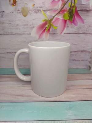 Біла чашка з індивідуальним принтом на замовлення Біла чашка з індивідуальним принтом на замовлення